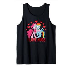 My Little Pony Valentinstag Pinkie Pie Rainbow Dash Hugs Tank Top von My Little Pony