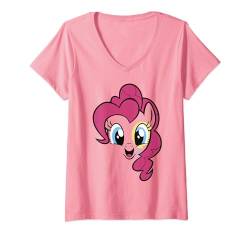 My Little Pony: Freundschaft ist Magie Pinkie Pie Gesicht T-Shirt mit V-Ausschnitt von My Little Pony