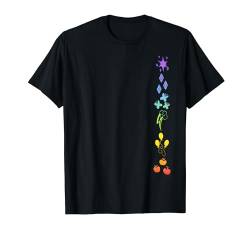 My Little Pony: Friendship Is Magic Rainbow Ponies Aligned T-Shirt von My Little Pony