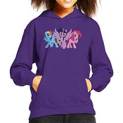 My little Pony Main Characters Giggling Kid's Hooded Sweatshirt von My Little Pony