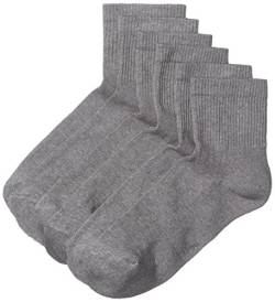 MyWay Herren Kurzsocken, 3er Pack, Gr. 39/42, Grau (grey melange 150) von My Way