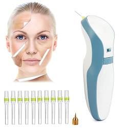 Plasma Pen Schönheitspflege Werkzeug Skin Tightening Tag Spot Wart Mole Remover Kit mit 10 Stück 30G-S 0,3 * 21 mm Nadeln Einweg Ersatzzubehör von My's beauty