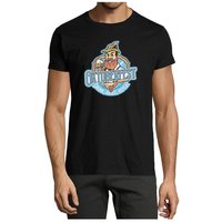 MyDesign24 T-Shirt Herren Fun Print Shirt - Trinkshirt Oktoberfest T-Shirt Baumwollshirt mit Aufdruck Regular Fit, i318 von MyDesign24