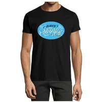 MyDesign24 T-Shirt Herren Party Shirt - Trinkshirt Oktoberfest T-Shirt Baumwollshirt mit Aufdruck Regular Fit, i322 von MyDesign24