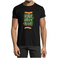 MyDesign24 T-Shirt Herren Party Shirt - Trinkshirt Oktoberfest T-Shirt Baumwollshirt mit Aufdruck Regular Fit, i323 von MyDesign24