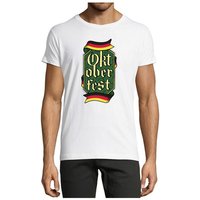 MyDesign24 T-Shirt Herren Party Shirt - Trinkshirt Oktoberfest T-Shirt Baumwollshirt mit Aufdruck Regular Fit, i323 von MyDesign24