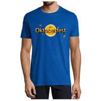 MyDesign24 T-Shirt Herren Party Shirt - Trinkshirt Oktoberfest T-Shirt Bier Festival Baumwollshirt mit Aufdruck Regular Fit, i325 von MyDesign24