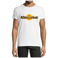 MyDesign24 T-Shirt Herren Party Shirt - Trinkshirt Oktoberfest T-Shirt Bier Festival Baumwollshirt mit Aufdruck Regular Fit, i325 von MyDesign24