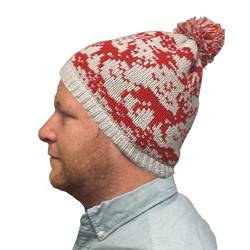 Kevin McCallister Reindeer Grey Knit Beanie Hat von MyPartyShirt