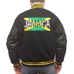 MyPartyShirt Jamaican Bobsled Team Jacke Cool Runnings Irv Blitzer John Candy 1988 Olympische Spiele, Schwarz , XXL von MyPartyShirt
