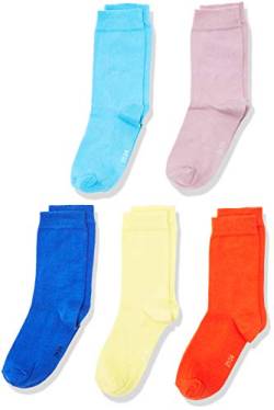 MyWay Kids Basic 10er Socken, Mehrfarbig (Yellow, Blue, Purple, Navy, Red 997), 23-26 (Herstellergröße: 23/26), Pack von MyWay