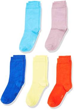 MyWay Kids Basic 10er Socken, Mehrfarbig (Yellow, Blue, Purple, Navy, Red 997), 35-38 (Herstellergröße: 35/38), Pack von MyWay