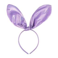 Myazs Tier Ohren Stirnband Für Frauen Mädchen Halloween Weihnachten Party Kleid Kostüm Haarband Mode Cosplays Zubehör Tier Kaninchen Ohren Stirnband Erwachsene von Myazs