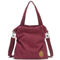 Myhozee Handtasche Damen Canvas Umhängetasche,Taschen Damen Strandtasche Schultertasche Crossover Bag für Mädchen Frauen von Myhozee