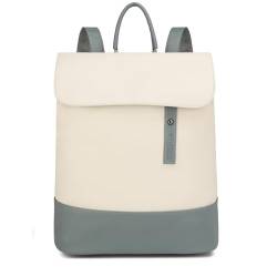 Myhozee Rucksack Damen Cityrucksack - Elegant Rucksacktasche PU Leder Anti Diebstahl Daypack Damenrucksack mit Laptopfach 14 Zoll Tasche Backpack Wasserdicht Schulrucksack für Ausflüge Reise Freizeit von Myhozee