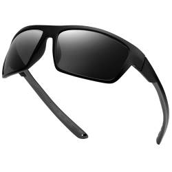 Myiaur Fahrradbrille Polarisierte Sonnenbrille, Sportbrille Rahmen für Herren Damen Sport Radfahren MTB Sportsonnenbrille Radbrille Sportbrille von Myiaur