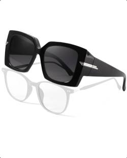 Myiaur Polarisiert Sonnenbrille Überbrille für Brillenträger Herren Damen,Überziehbrille Unisex Brille mit UV400 Schutz, Fit-over Polbrille für Autofahren Angeln von Myiaur