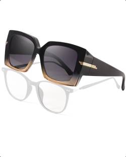 Myiaur Polarisiert Sonnenbrille Überbrille für Brillenträger Herren Damen,Überziehbrille Unisex Brille mit UV400 Schutz, Fit-over Polbrille für Autofahren Angeln von Myiaur
