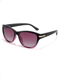 Myiaur Polarisierte Sonnenbrille Damen Retro - Stylische UV400-Schutzgläser für Outdoor-Aktivitäten von Myiaur