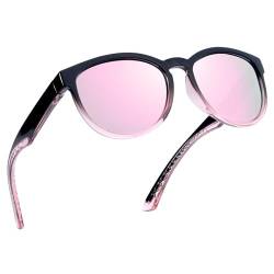 Myiaur Polarisierte Sonnenbrille UV-Schutz für Damen, Trendy um Design für Fahren Sport von Myiaur