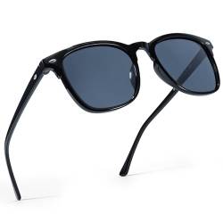 Myiaur Polarisierte Sonnenbrille für Damen Klassische Quadratische, Trendiges Retro-Design, Sonnenbrille mit UV400-Schutz von Myiaur