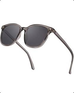 Myiaur Polarisierte Sonnenbrillen Damen Groß, UV400 Schutz Brille Klassische Sonnenbrille von Myiaur