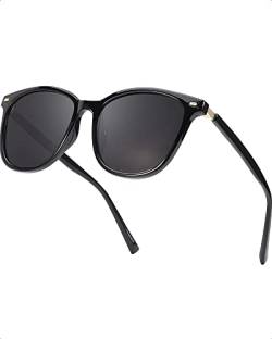 Myiaur Polarisierte Sonnenbrillen Damen Groß, UV400 Schutz Brille Verspiegelte Klassische Sonnenbrille von Myiaur