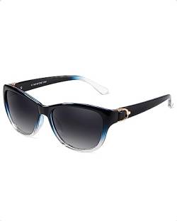 Myiaur Sonnenbrille Polarisiert Damen Trendy Classic Designer Style Brille UV400 Schutz von Myiaur