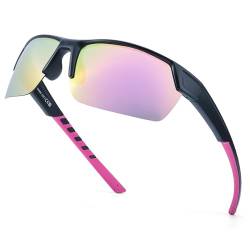 Myiaur Sport Sonnenbrillen Damen Polarisiert - Unzerbrechlich Frame Lightweight UV400 Schutz Radfahren Shades von Myiaur