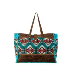 Myra Bag Reisetaschen – Tribe of the Sun Reisetaschen für Damen, Tribal-inspiriertes Design, Seesack für Reisen, Mama-Tasche von Myra Bag