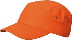 Army Military Cap im Kuba Castro Look in Orange orange von Myrtle Beach