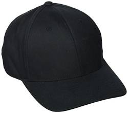 FLEXFIT Basecap "Fullcap" in 2 Größen + 8 Farben Schwarz,S/M ( Small/Medium ) für 56/57 cm Kopfumfang Schwarz,S-M von Myrtle Beach