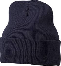 Knitted Cap - klassische Strickmütze in 14 Farben, Farbe:dark-navy von Myrtle Beach