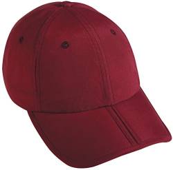 Myrtle Beach Faltbares 6 Panel Cap aus weicher Microfaser (burgundy) von Myrtle Beach