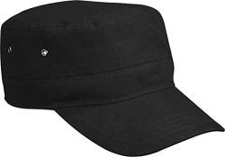 Myrtle Beach - Military Cap One Size,Black von Myrtle Beach