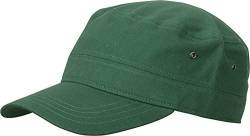 Myrtle Beach - Military Cap one size,Dark Green von Myrtle Beach