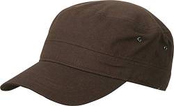 Myrtle Beach - Military Cap one size,Darkbrown von Myrtle Beach