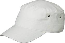 Myrtle Beach - Military Cap one size,White von Myrtle Beach