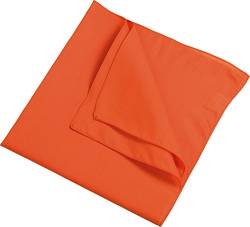 Myrtle Beach Modisches Bandana Kopftuch MB040, Farbe:Orange;Größe:50 x 50cm 50 x 50cm,Orange von Myrtle Beach