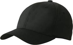 Myrtle Beach Original-Flexfit-Kappe, Herren Unisex, High Performance Flexfit® Cap, Schwarz von Myrtle Beach