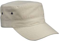 Myrtle Beach Trendige Cap im Military-Stil aus robuster Baumwolle (Khaki) von Myrtle Beach