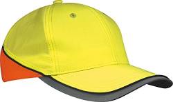 Neon-Reflex-Cap | neon-yellow/neon-orange | one size im digatex-package von Myrtle Beach