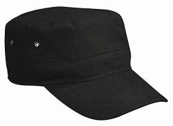 Trendiges Kids Military Army Cap - Farbe: Black - Größe: One Size von Myrtle Beach