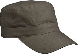 Trendiges Kids Military Army Cap - Farbe: Olive - Größe: One Size von Myrtle Beach