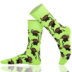 Mysocks Socken Affe Design Grün von Mysocks