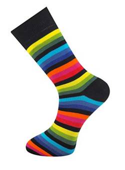 Mysocks Socken Neuer Dunkler Regenbogen 41-47 von Mysocks