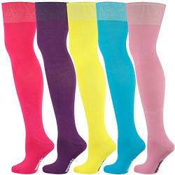 Mysocks Über das Knie Hoch lang Socken 5 Paare Einfach 03 von Mysocks