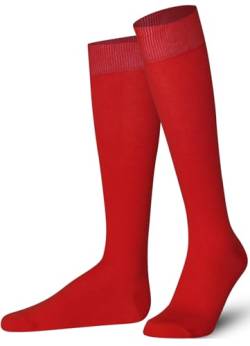 Mysocks Unisex Kniestrümpfe lange Socken rot von Mysocks