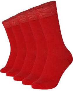 Mysocks unisex 5 Paar Packsocken rot von Mysocks