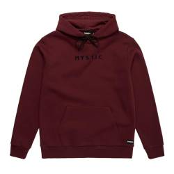 Mystic Mens Icon Hood Sweater 35104.230131 - Red Wine Size - M von Mystic